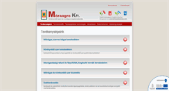 Desktop Screenshot of moraagro.com